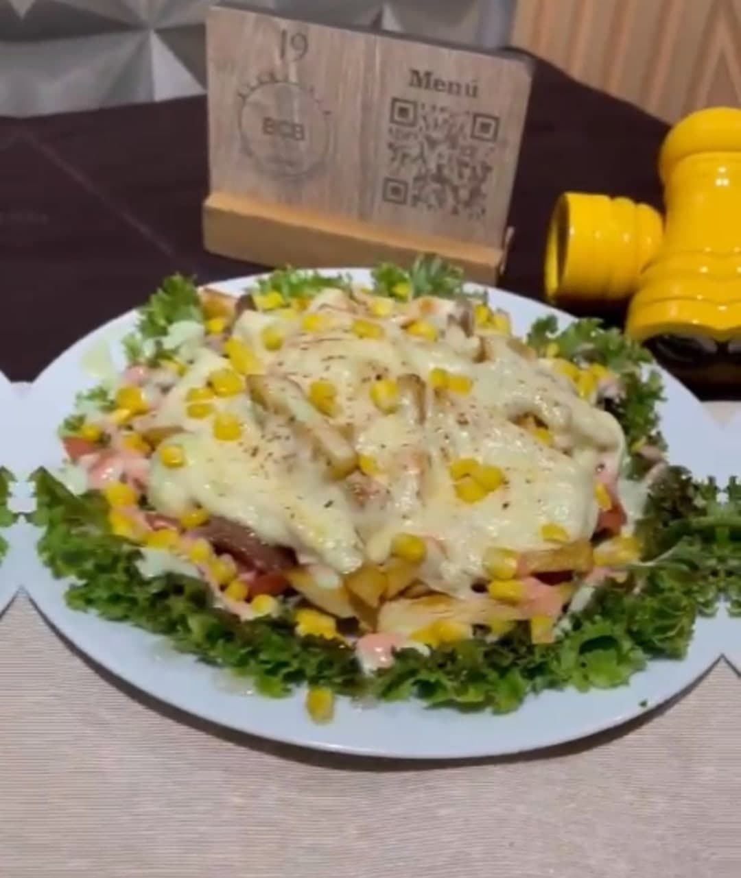 SALCHIPAPA GRATINADA 1P.